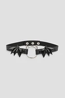 Ardene Bat Choker Necklace in Black