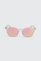 Ardene Wayfarer Mirror Sunglasses in Clear