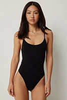 Ardene Seamless Rib Bodysuit in | Size | Eco-Conscious