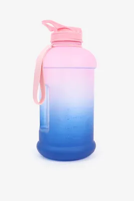 Ardene Gradient Water Bottle in Light Pink