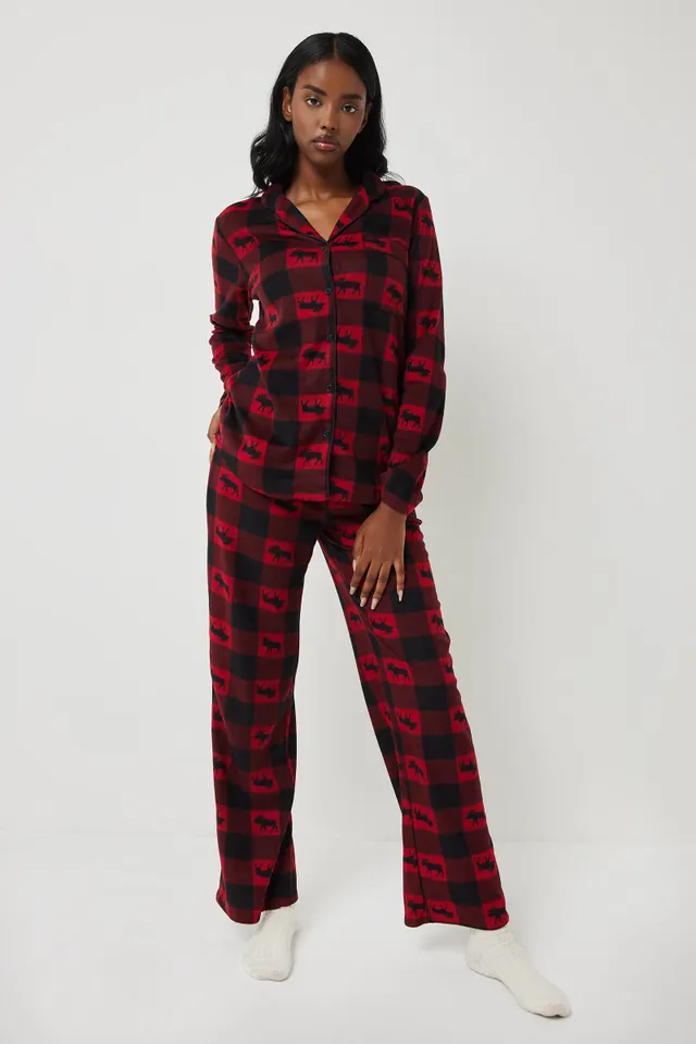 Ardene Classic PJ Set in, Size, Polyester, Eco-Conscious