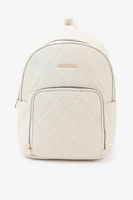 MK X ellesse Hudson Quilted Faux Leather Backpack