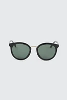 Ardene Clubmaster Sunglasses in Black