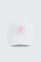 Ardene Kids Cap with Palm Tree Embroidery in White