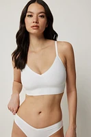 Ardene Invisible Longline Bralette in | Size | Nylon/Elastane | Microfiber
