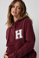 Ardene Hoodie with Letter Detail in | Size | Polyester/Cotton | Fleece-Lined