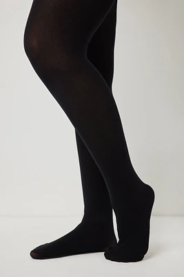 Ardene Opaque Tights in Black | Size | Nylon