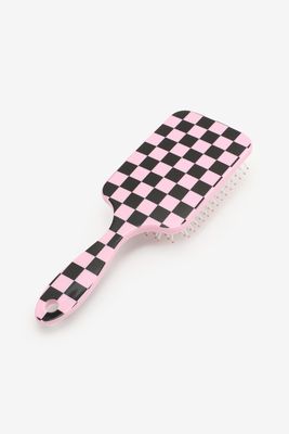 Ardene Checkerboard Paddle Hairbrush