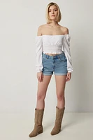 Ardene Mom Denim Shorts in | Size | 100% Cotton