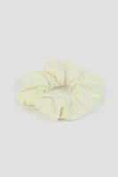 Ardene XL Wrinkled Scrunchie in White
