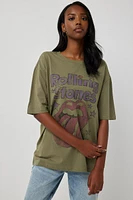 Ardene The Rolling Stones T-Shirt in Khaki | Size Small