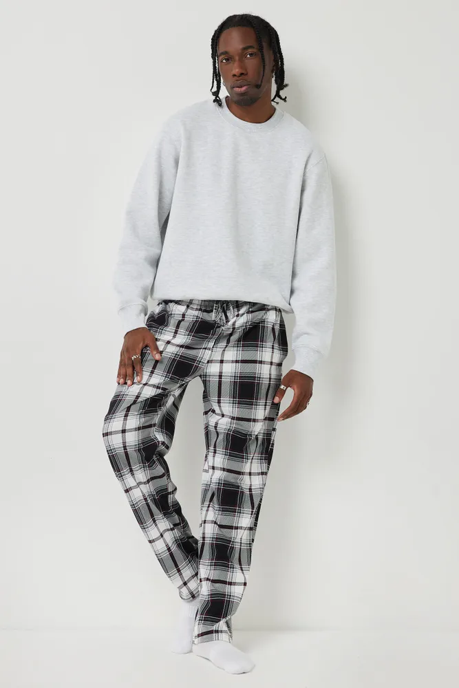 Ardene Super Soft Sweatpants in Light Grey, Size, Polyester/Elastane, Eco-Conscious