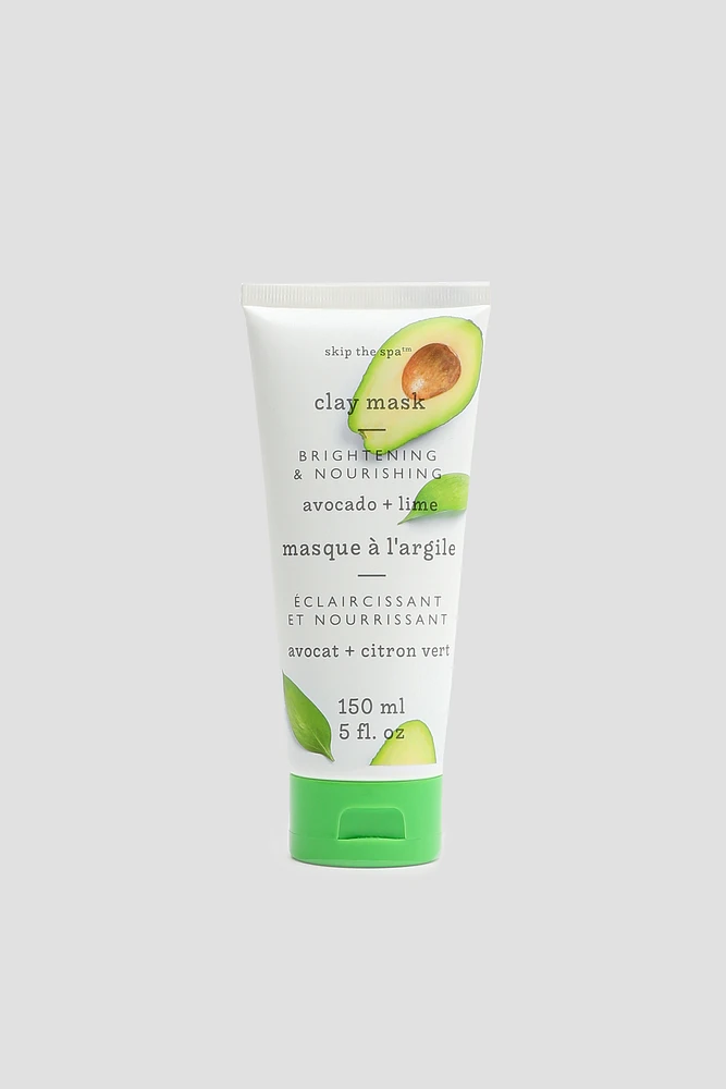 Ardene Avocado & Lime Clay Mask in Green