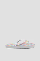 Ardene Printed Flip-Flops | Size