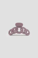 Ardene Chain Like Hair Claw in Medium Purple