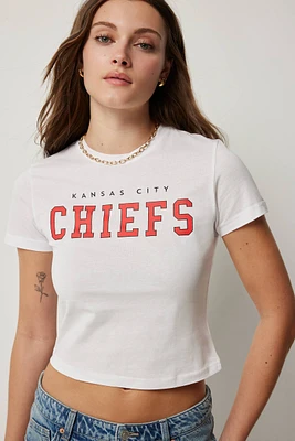 Ardene Chiefs Baby T-Shirt in White | Size | 100% Cotton