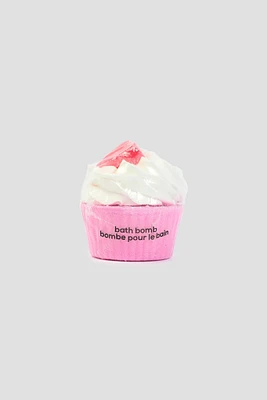 Ardene Cupcake Bath Bomb in Pink