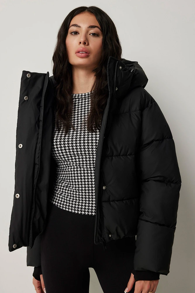 Ardene Short Puffer Jacket in | Size | Polyester