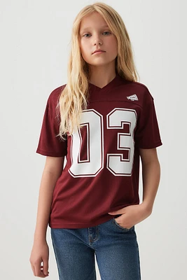 Ardene Kids Sports Jersey Shirt in | Size | Polyester