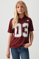 Ardene Kids Sports Jersey Shirt in | Size | Polyester