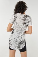 T-shirt tunique long tie-dye