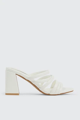 Ardene Flare Heel Strappy Sandals in | Size | Eco-Conscious