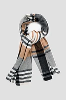 Ardene Plaid Scarf | Polyester