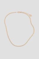 Ardene Thick Chain Necklace in Gold