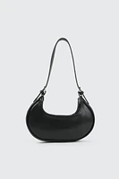 Ardene Kids Faux Leather Shoulder Bag in Black