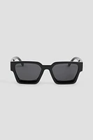 Ardene Black Square Sunglasses