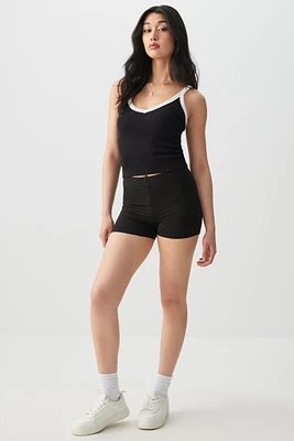 Ardene Basic Mini Biker Shorts in | Size | Polyester/Elastane | Eco-Conscious