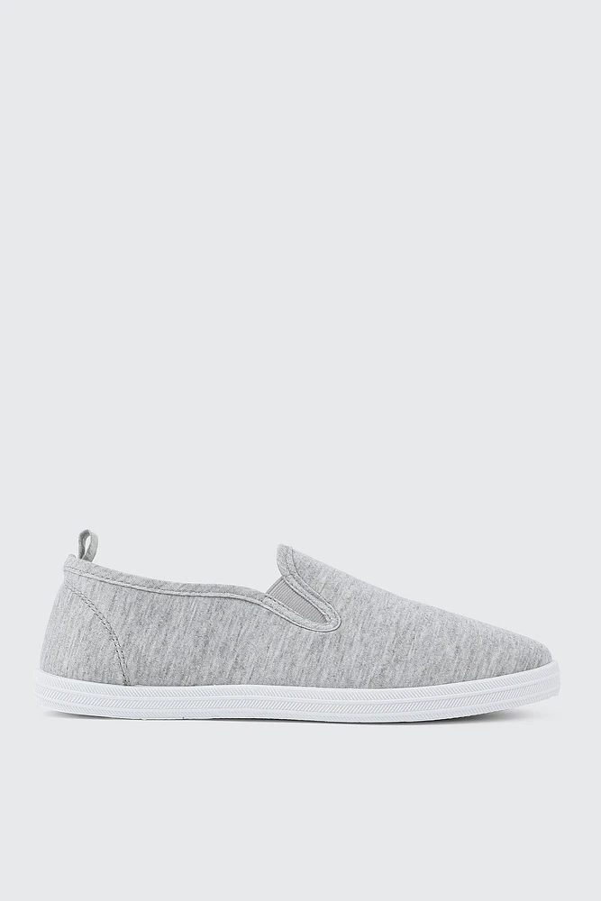 Ardene Canvas Slip On Sneakers in | Size | Eco-Conscious
