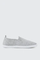 Ardene Canvas Slip On Sneakers in | Size | Eco-Conscious