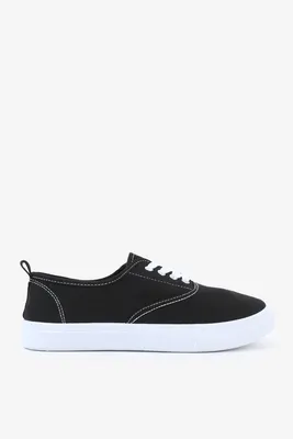 Ardene Canvas Low Top Sneakers in | Size | Cotton