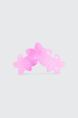 Ardene Hibiscus Hair Claw in