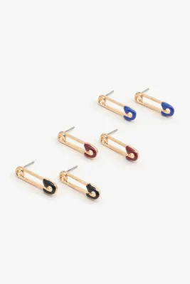 Single Safety Pin Hoop Earring  APM Monaco