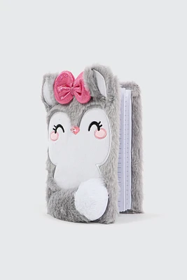Ardene Kids Plush Fox Notebook