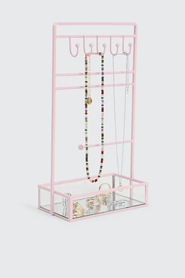 Ardene Jewelry Stand in Light Pink