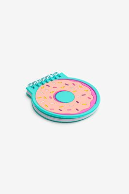 Ardene Kids Silicone Donut Mini Notebook for Girls in Blue