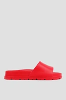 Ardene Lightweight Chunky Slides in | Size