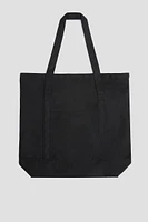 Ardene Canvas Tote in Black | 100% Recycled Polyester | Eco-Conscious
