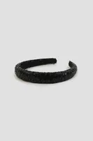 Ardene Kids Sequin Headband in Black