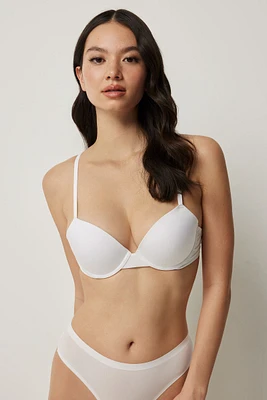 Ardene Microfiber Push Up Bra in | Size | Nylon/Spandex