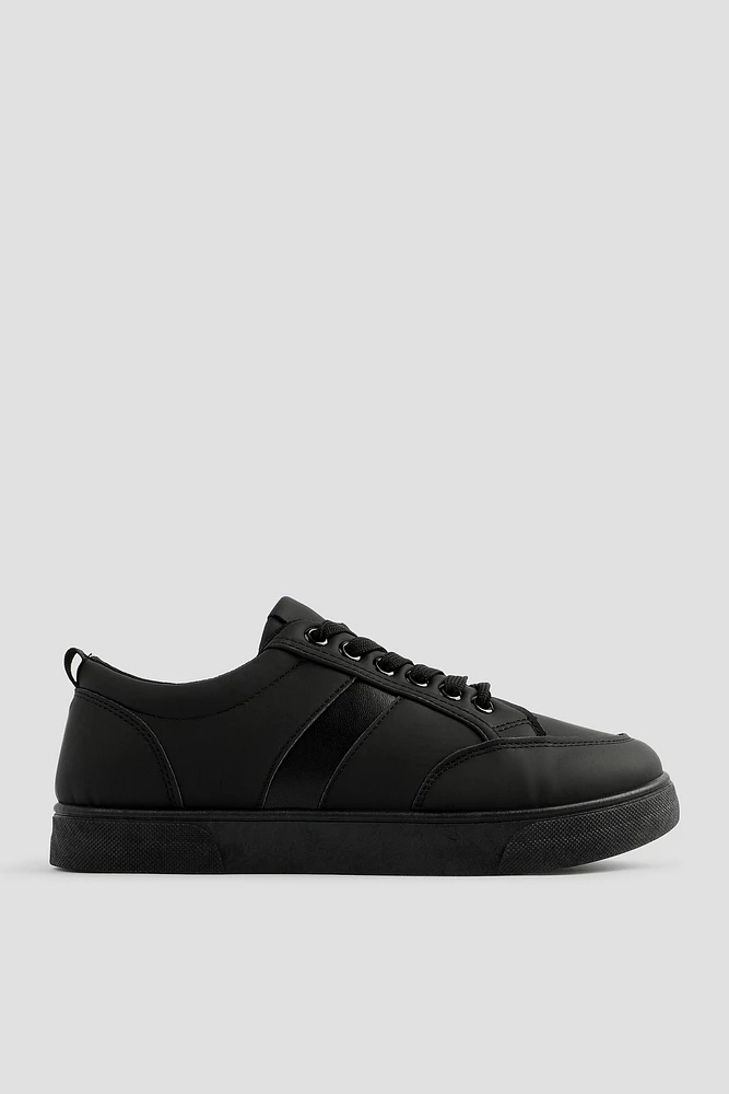 Ardene Monochromatic Tennis Shoes in | Size | Faux Leather