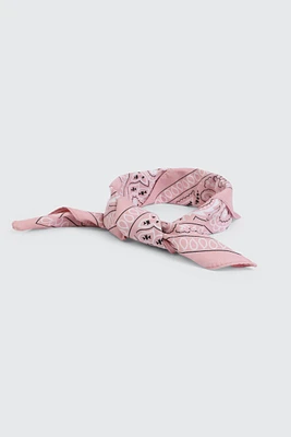 Ardene Paisley Bandana in Light Pink | Polyester