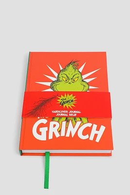 Ardene The Grinch Journal in Red