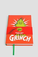 Ardene The Grinch Journal in Red