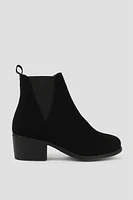 Ardene Classic Chelsea Boots in | Size | Faux Suede | Eco-Conscious