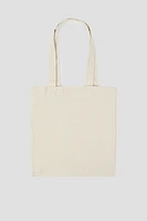 Ardene Canvas Tote Bag in Beige | Cotton | Eco-Conscious