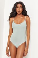 Bodysuit cami col en V